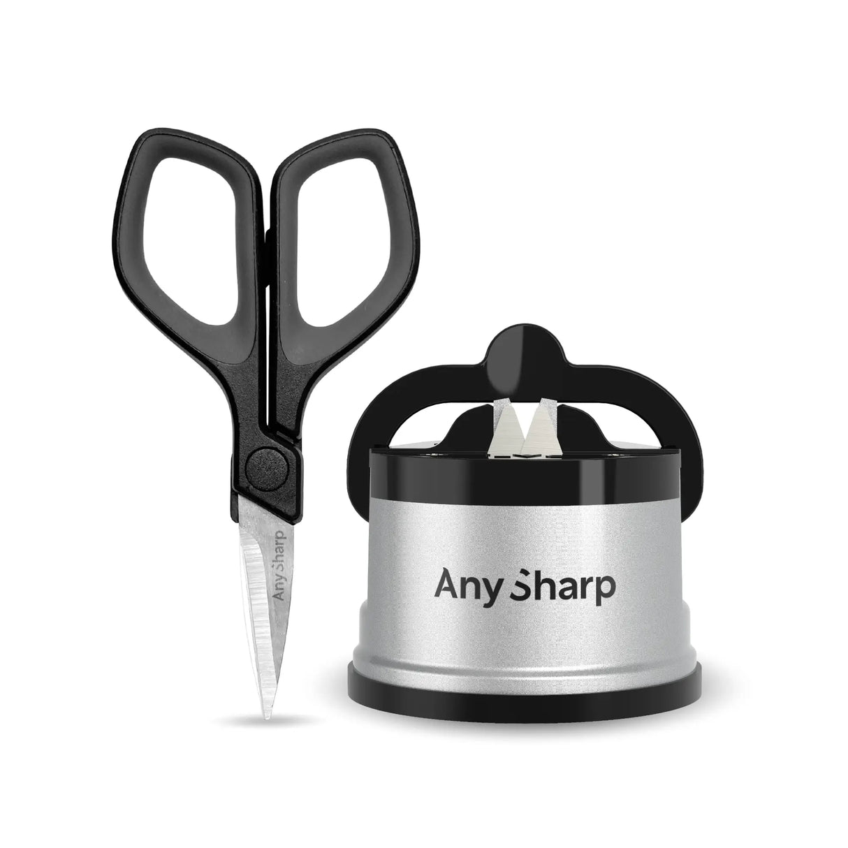 AnySharp Mini Scissors & Classic Knife Sharpener Kitchen Bundle Set