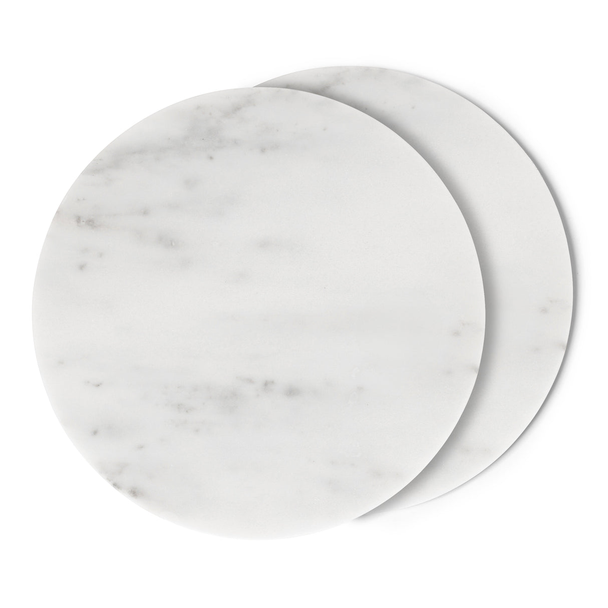 Rinkit Round Marble Placemats Pack of Six - 30cm