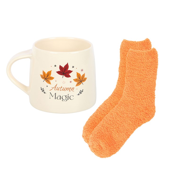 Autumn Magic Mug & Sock Gift Set - 380ml