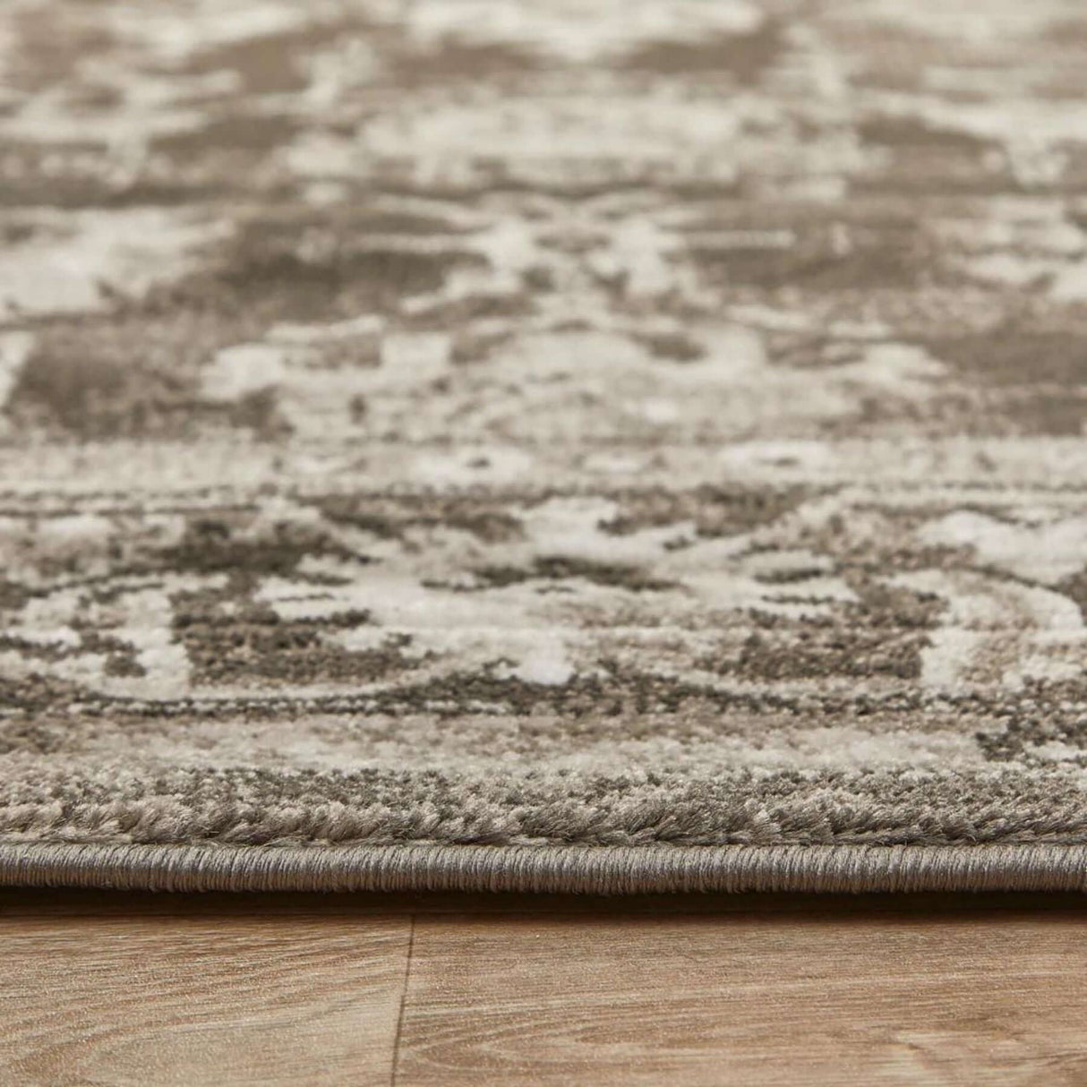 Anatolia Dark Grey Vintage Rug by The Rugs