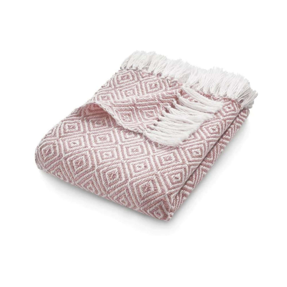 The Rugs Diamond Design Woven Throw 130x180 cm