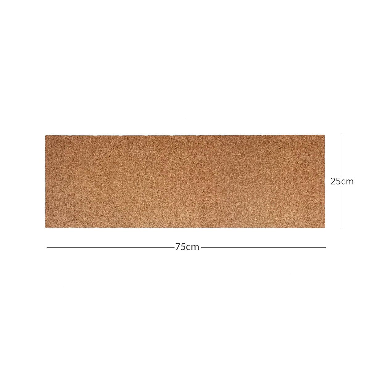 Nicoman Non-Shed Synthetic Coir Step Mat - 75cm x 25cm