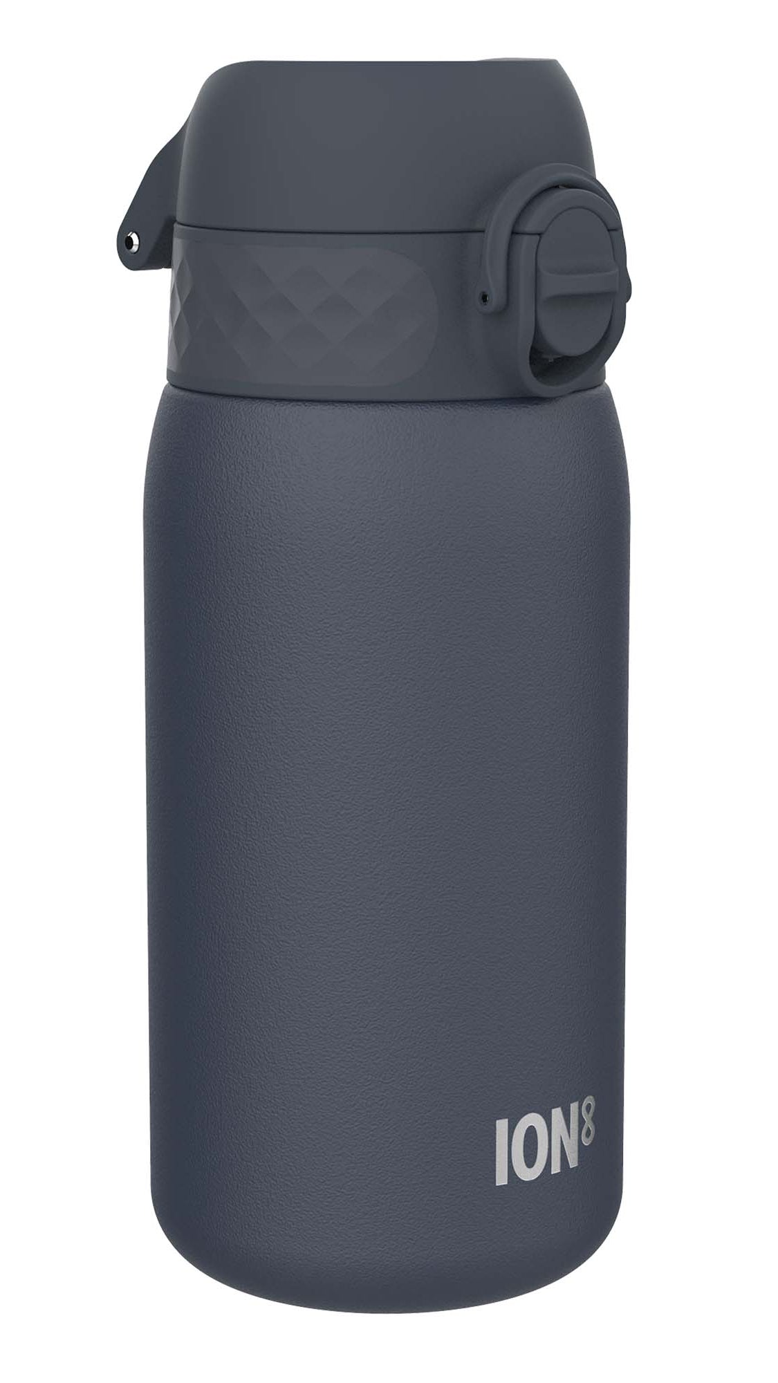 ION8 Leak Proof Water Bottle, Stainless Steel, Ash Navy, 400ml (13oz)