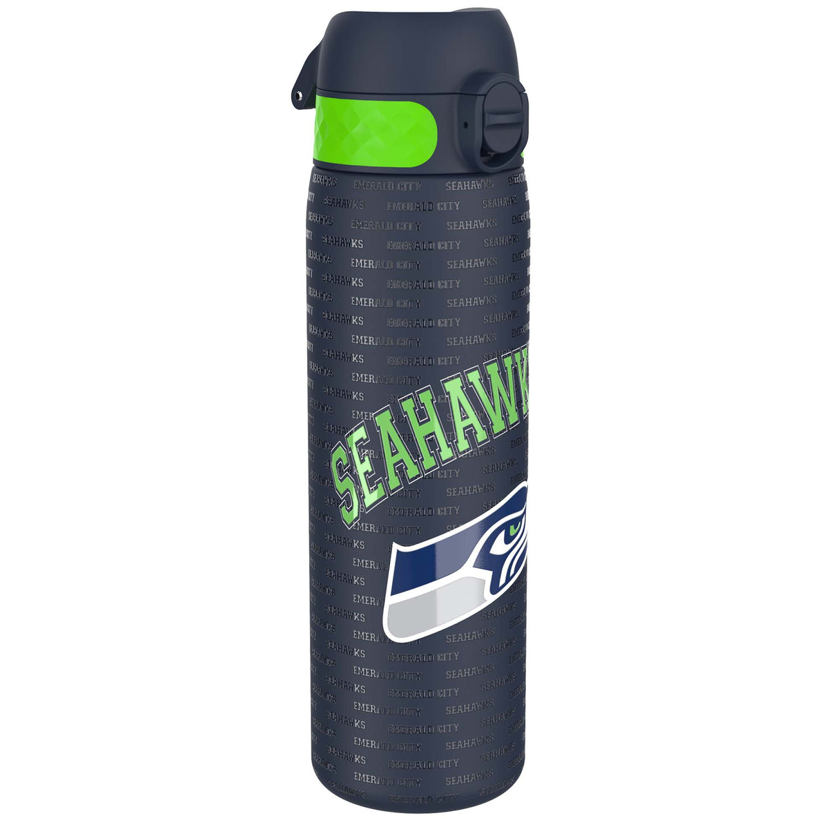 ION8 Leak Proof NFL Water Bottle, Stainless Steel, Seattle Seahawks, 600ml (20oz)