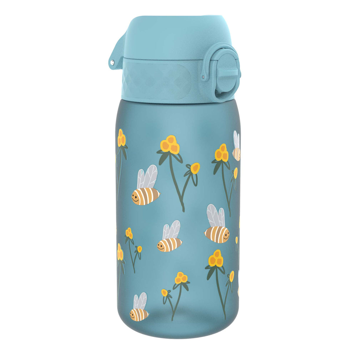 ION8 Leak Proof Kids' Water Bottle, Recyclon, Bumble Bees, 350ml (12oz)