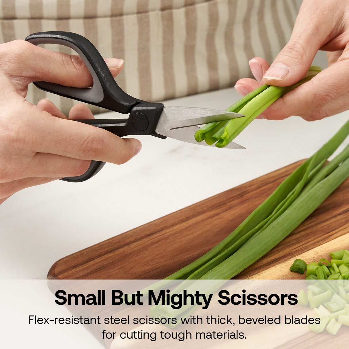AnySharp Mini Scissors & Classic Knife Sharpener Kitchen Bundle Set