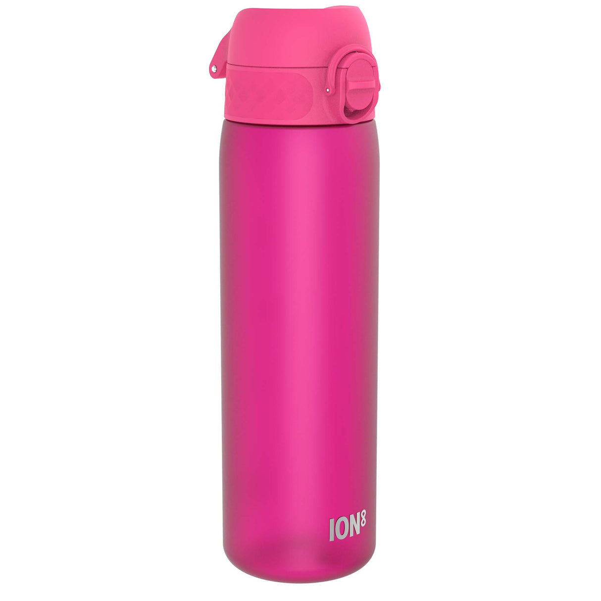 ION8 Leak Proof Slim Water Bottle, Recyclon, Pink, 500ml (18oz)