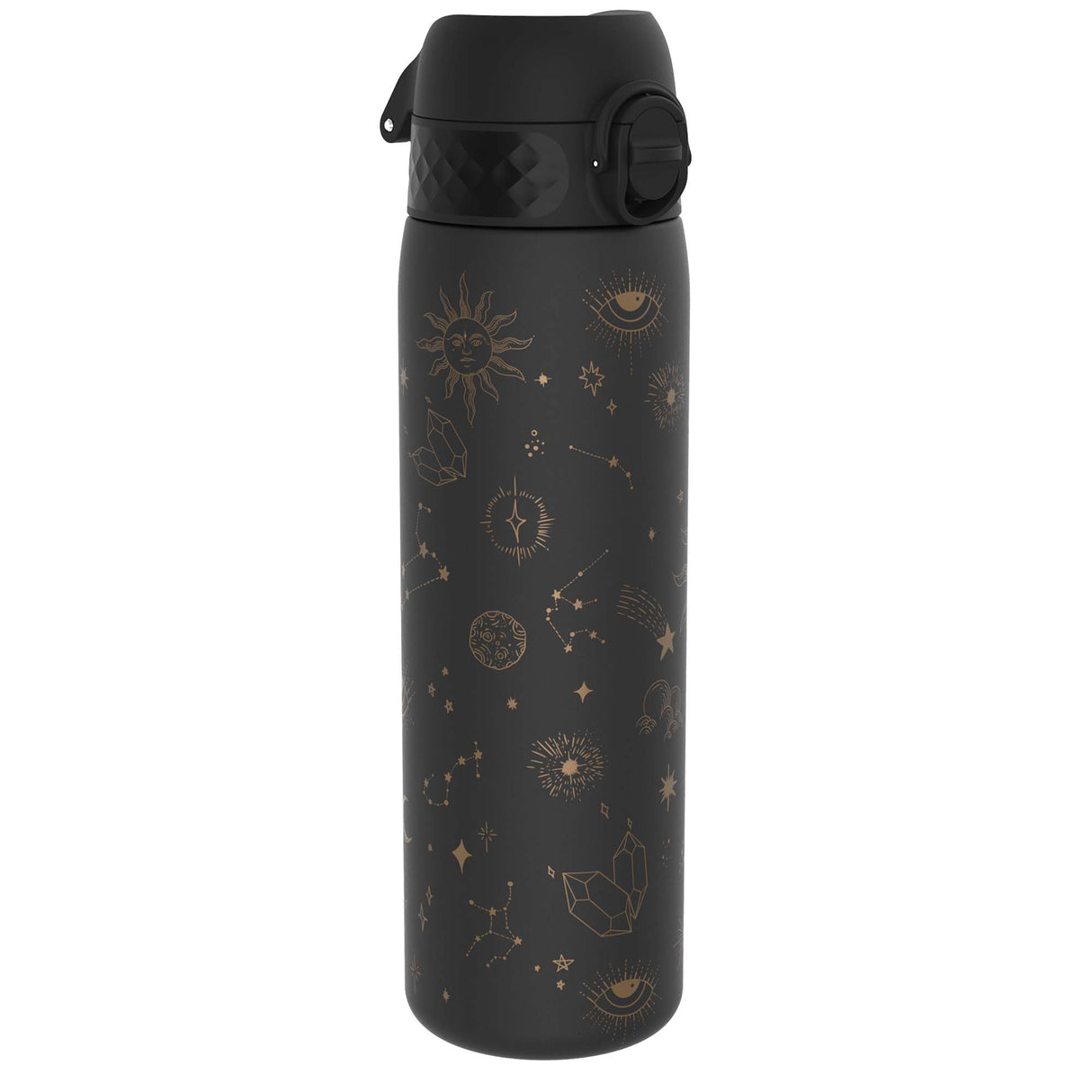 ION8 Leak Proof Slim Water Bottle, Recyclon, Celestial Universe, 500ml (18oz)
