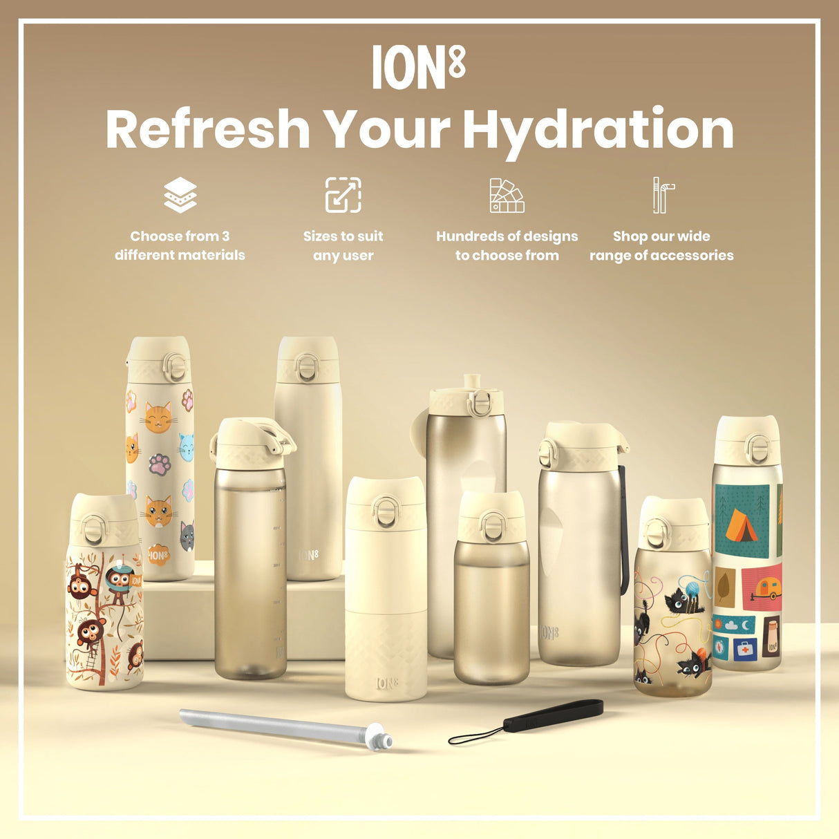 ION8 HotShot Leak Proof Insulated Cup, Travel Mug, Tuberose, 360ml (12oz)