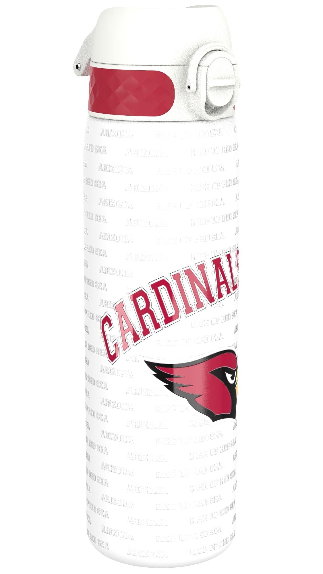ION8 Leak Proof NFL Water Bottle, Stainless Steel, Arizona Cardinals, 600ml (20oz)