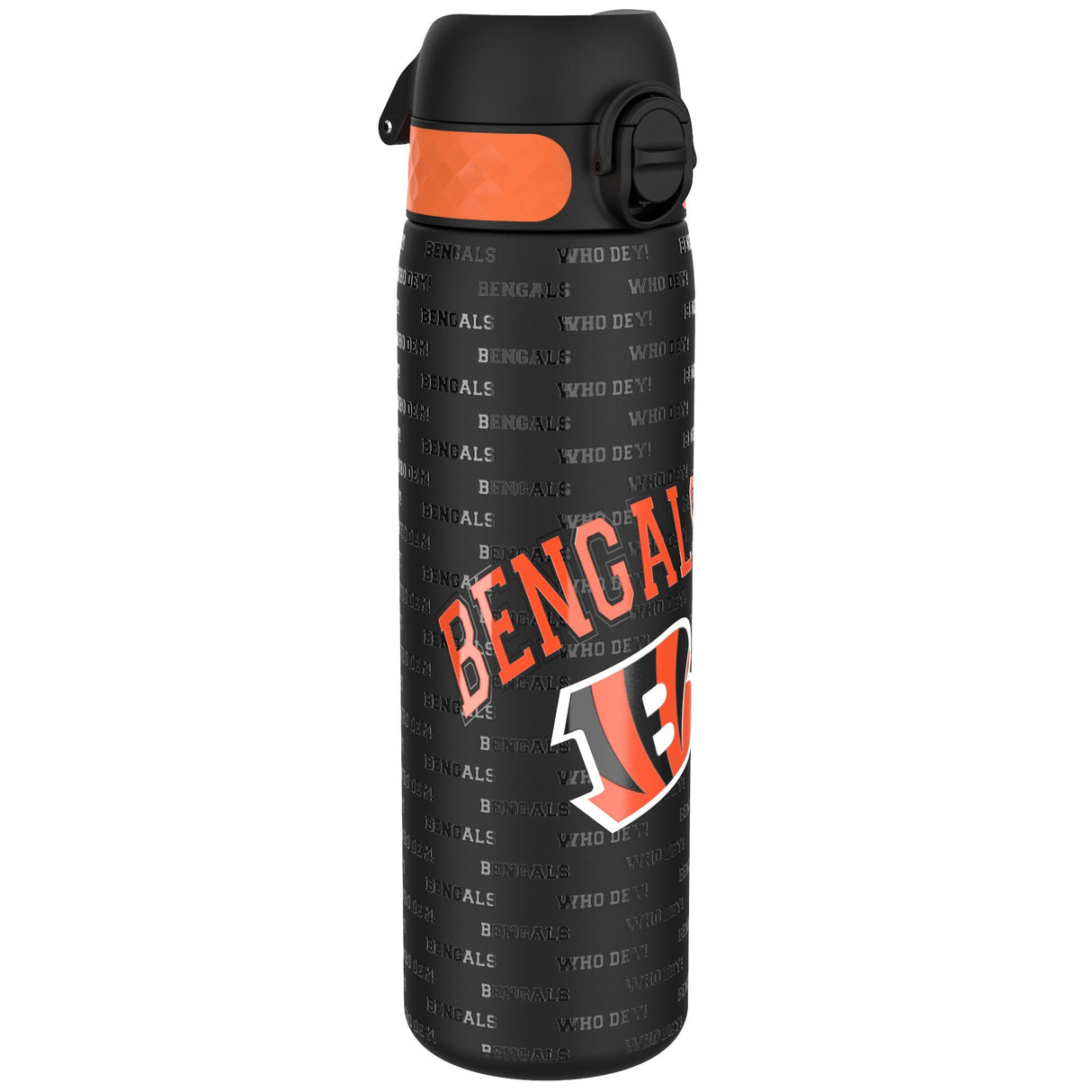 ION8 Leak Proof NFL Water Bottle, Stainless Steel, Cincinnati Bengals, 600ml (20oz)