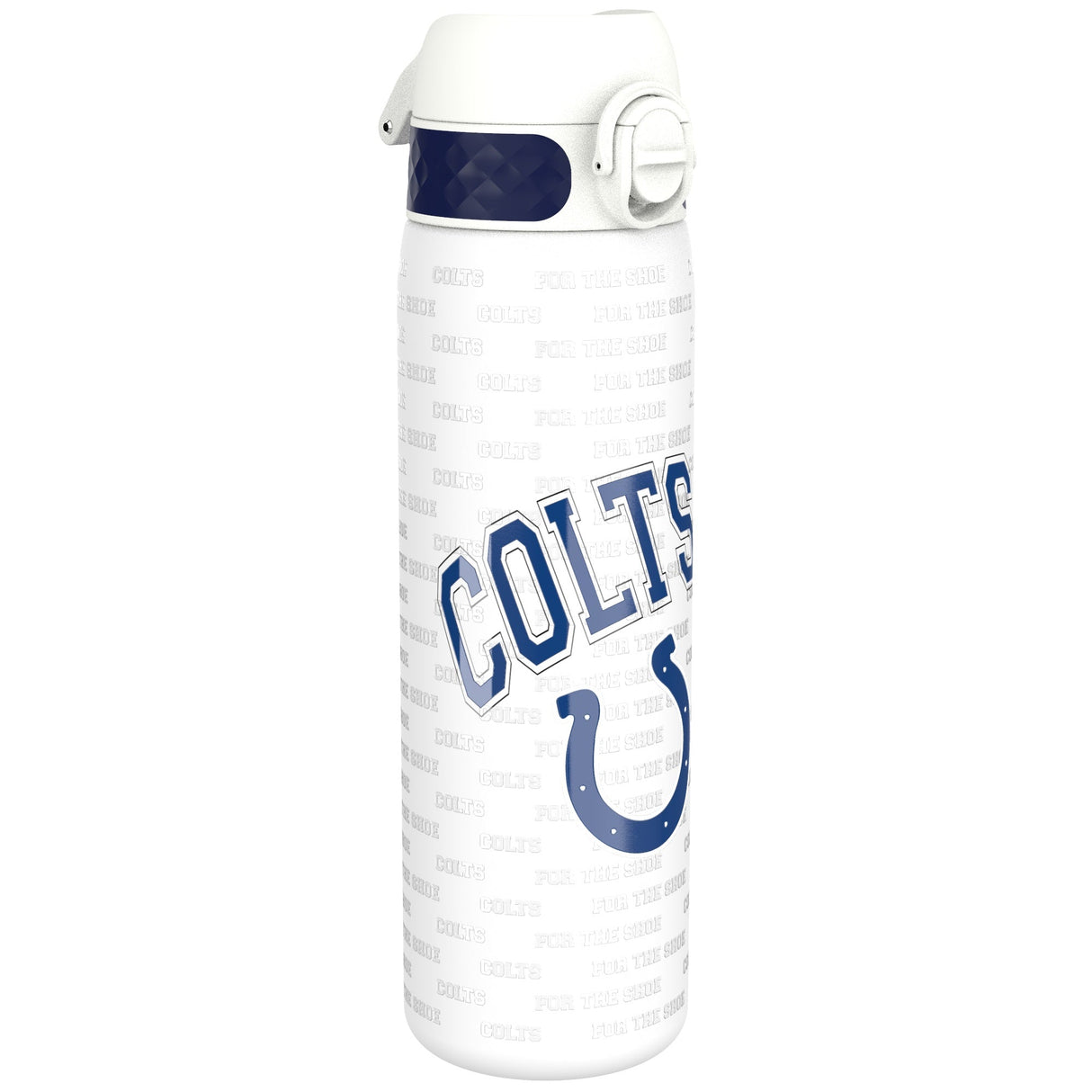 ION8 Leak Proof NFL Water Bottle, Stainless Steel, Indianapolis Colts, 600ml (20oz)
