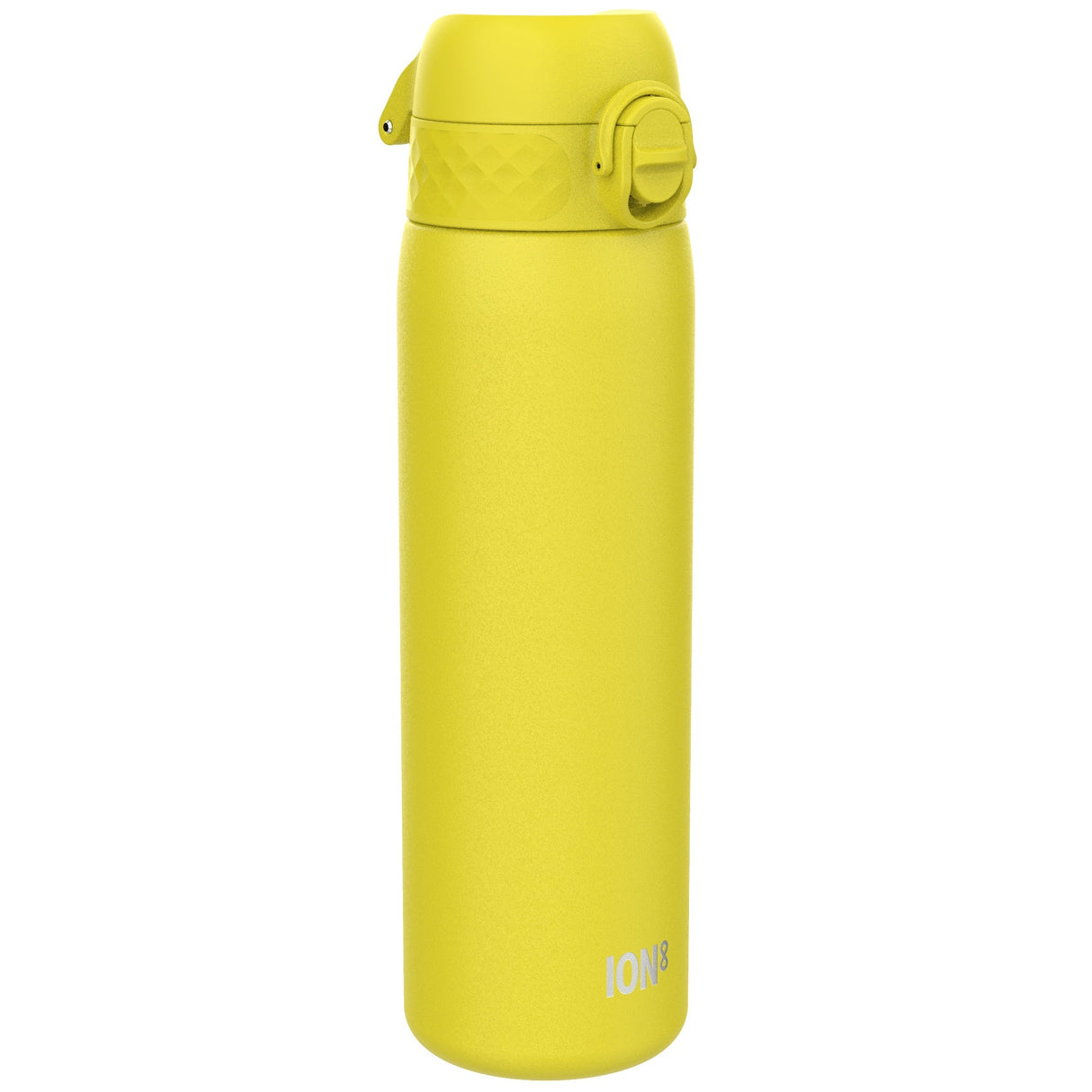 ION8 Leak Proof Slim Water Bottle, Stainless Steel, Yellow, 600ml (20oz)