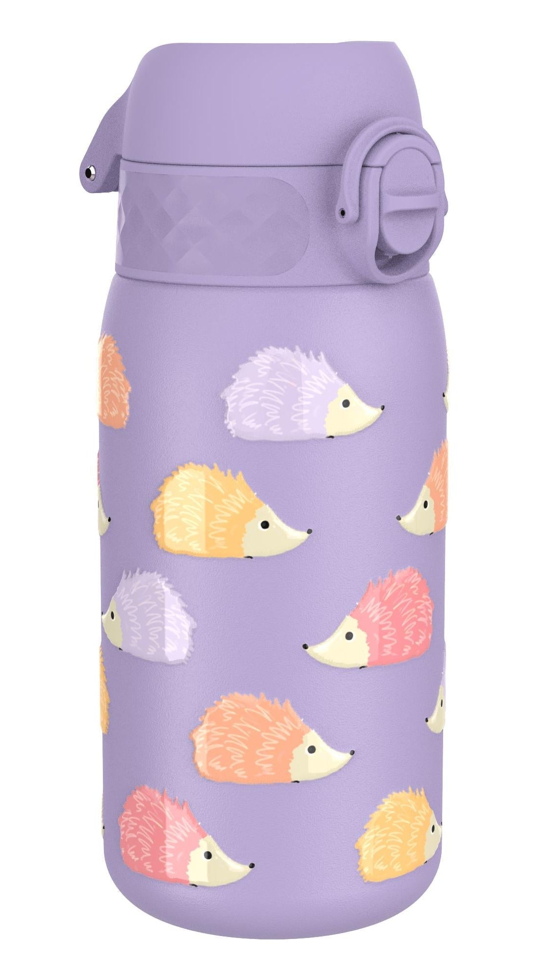 ION8 Leak Proof Thermal Steel Water Bottle, Insulated Steel, Hedgehogs, 320ml (11oz)