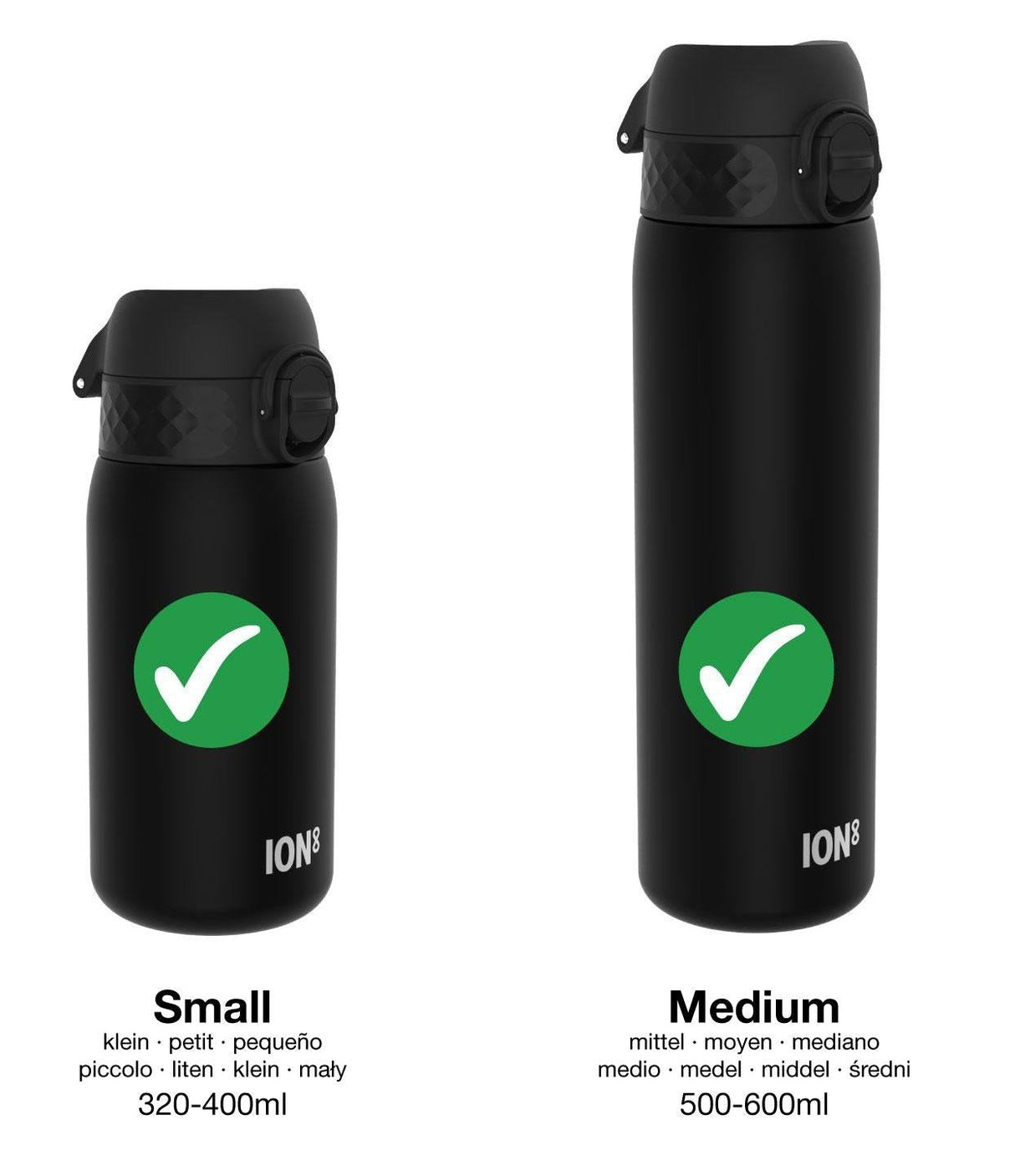 ION8 Leak Proof Water Bottle Accessory, Replacement Lid, Lilac, Small / Medium