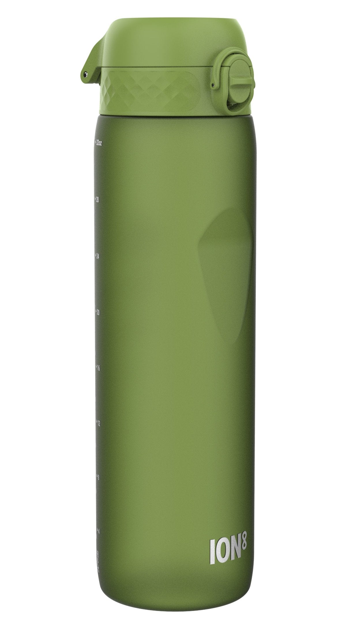 ION8 Leak Proof 1 litre Water Bottle, Recyclon, Khaki Green, 1L