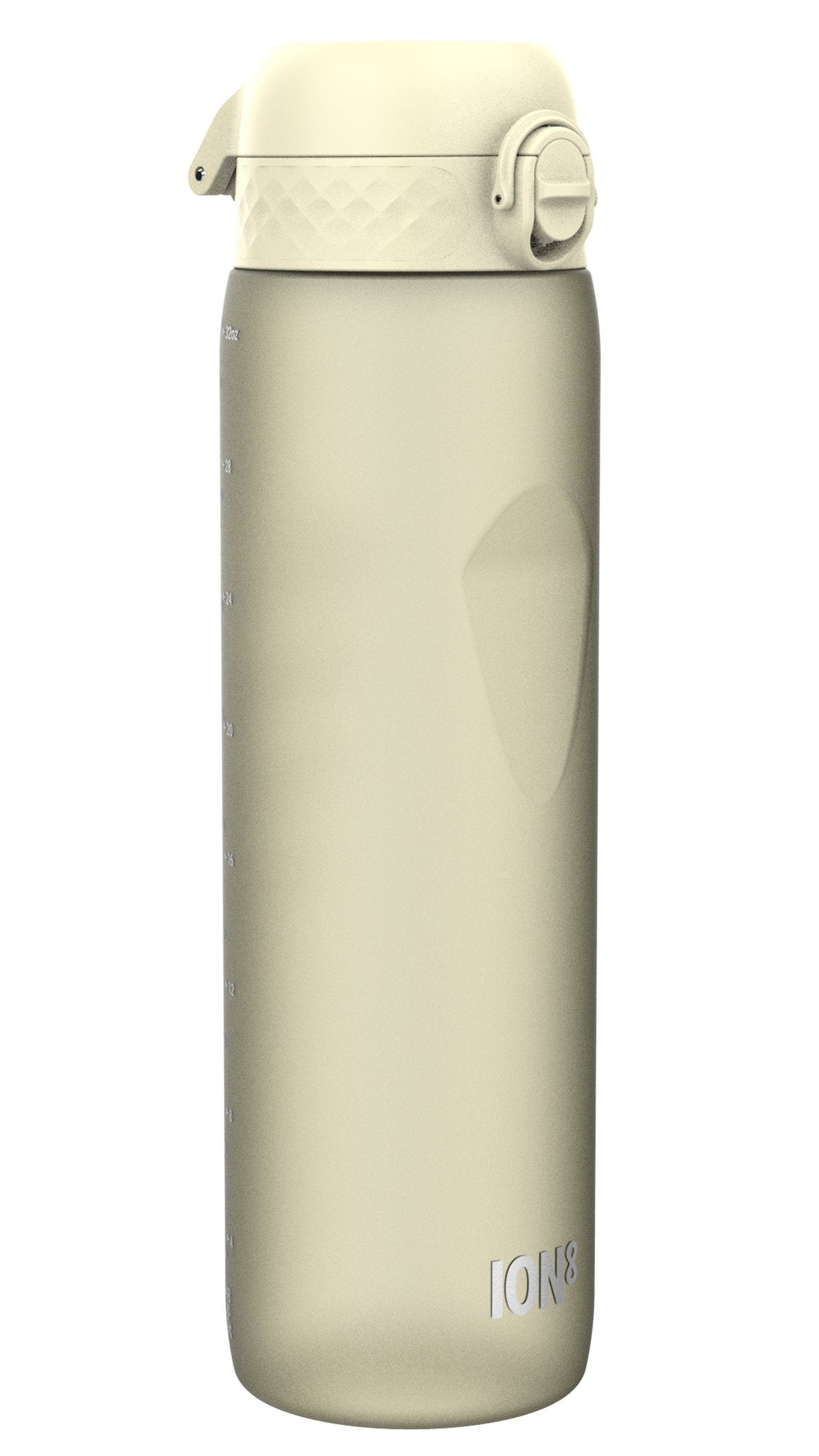 ION8 Leak Proof 1 litre Water Bottle, Recyclon, Creamy White, 1L