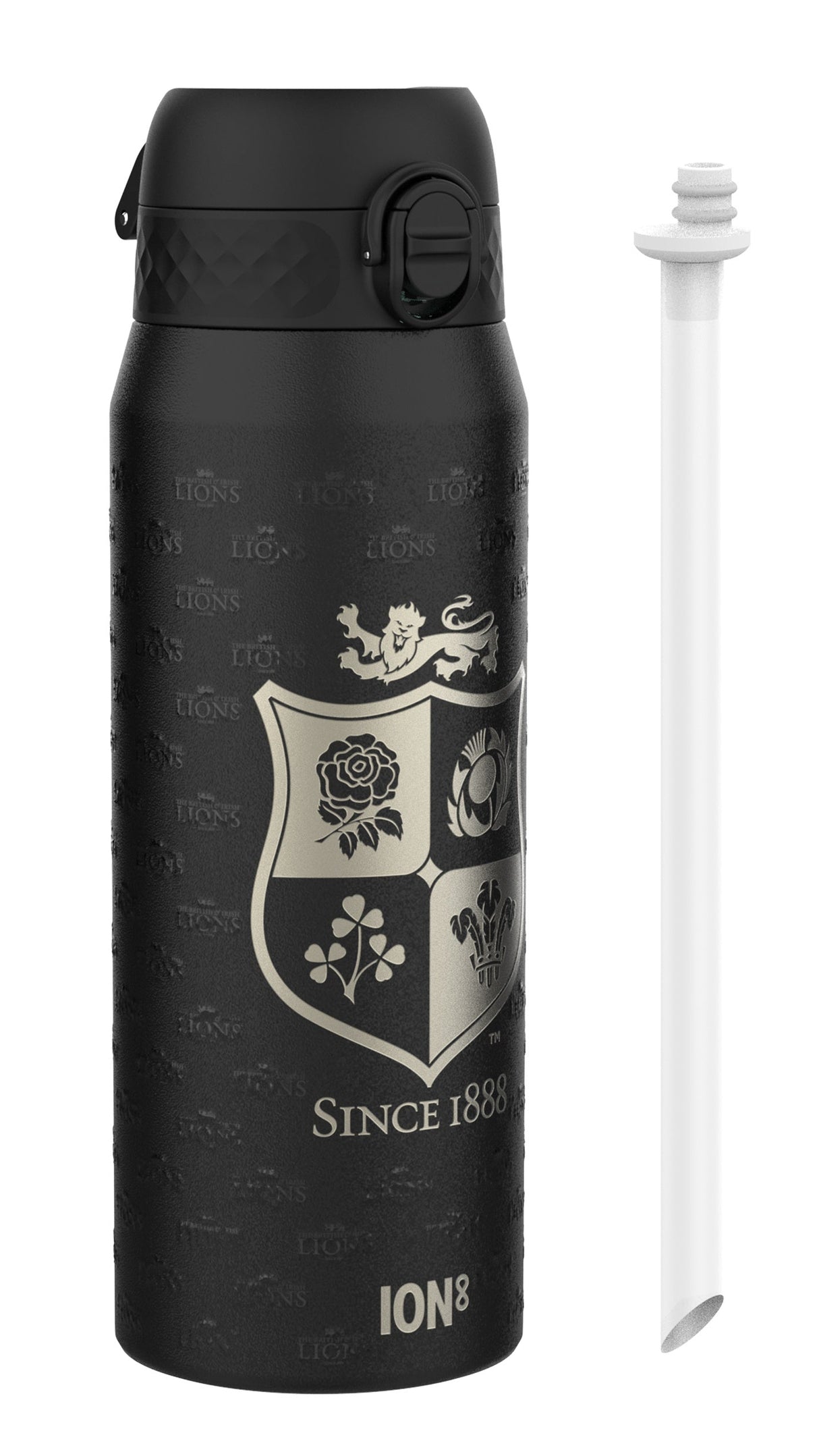 Lions X ION8 Insulated Steel Water Bottle, Nothing Like The Lions, 750ml (24oz)