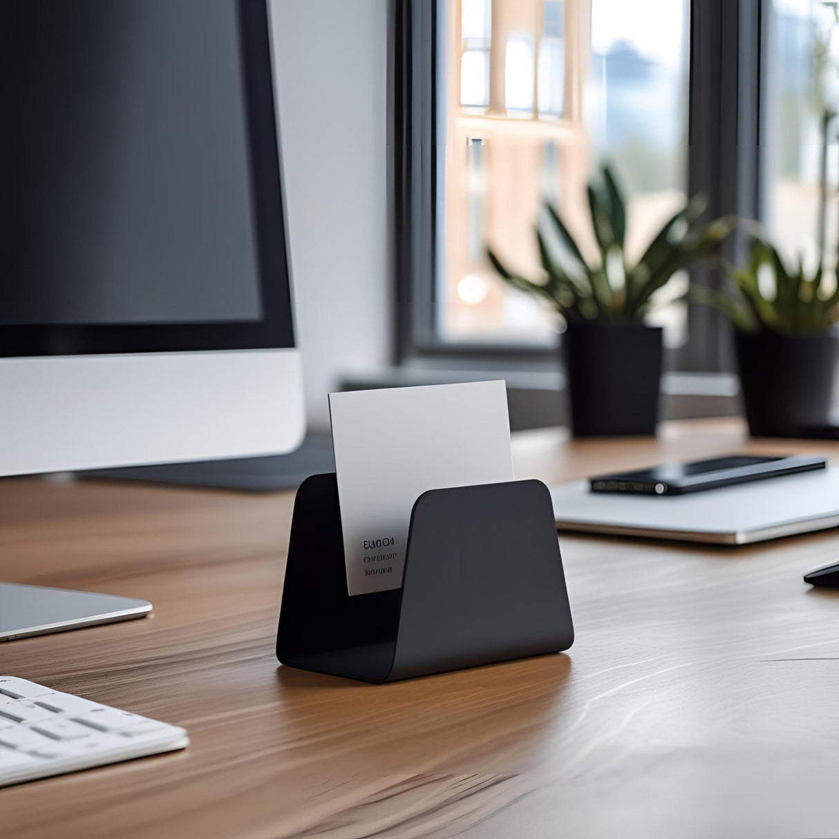 Filamora Studios Modern Business Card Holder