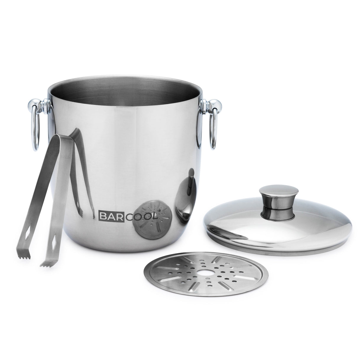 Subcold Barcool 3L Stainless Steel Ice Bucket with Lid & Tongs