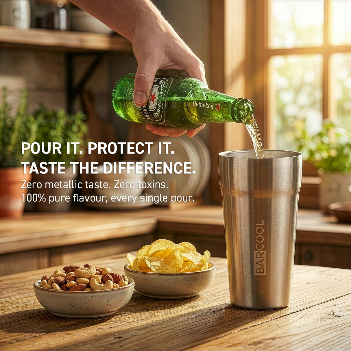 Subcold Barcool Stackable Beer Cup - 600ml