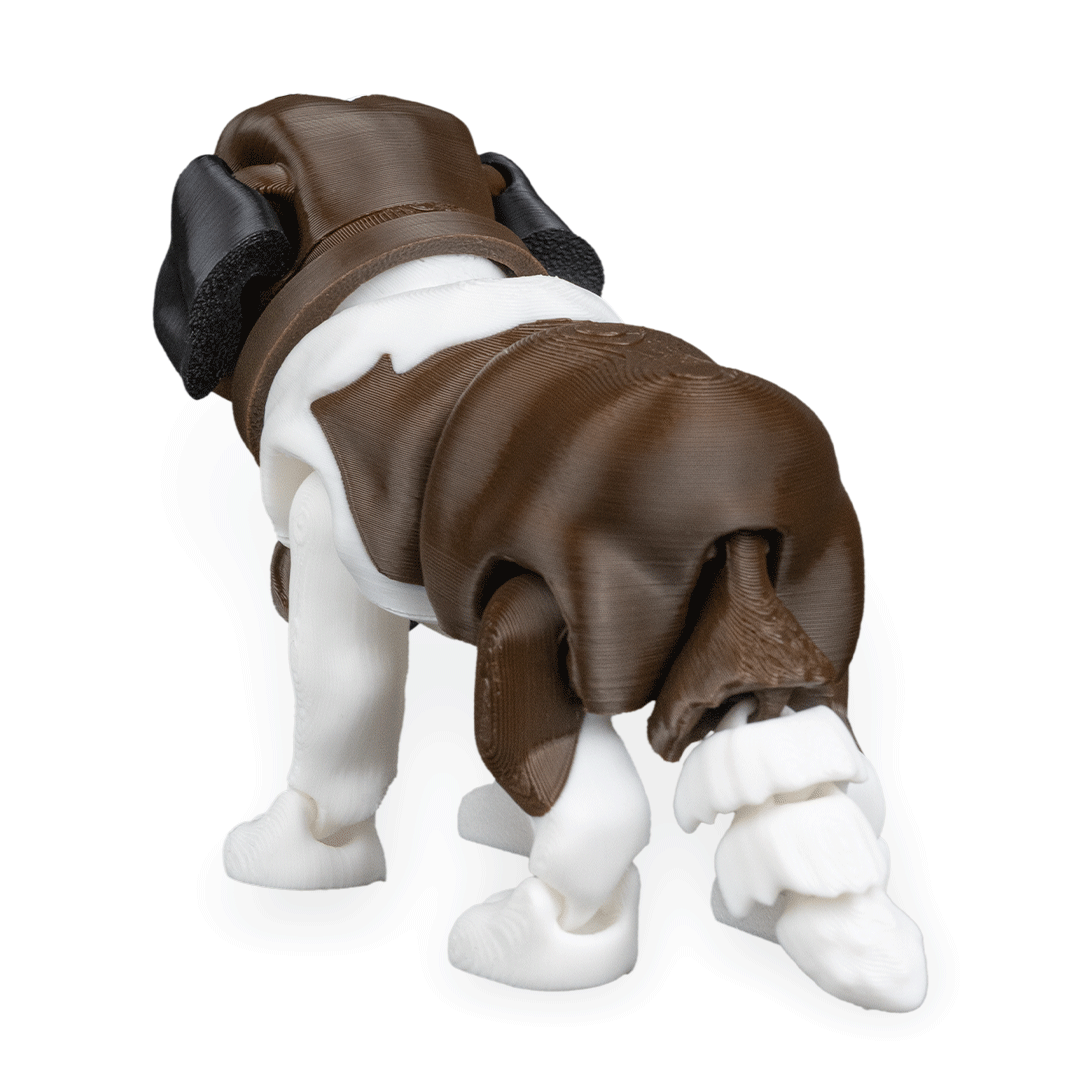 Filamora Studios Bernie St Bernard Dog Figurine