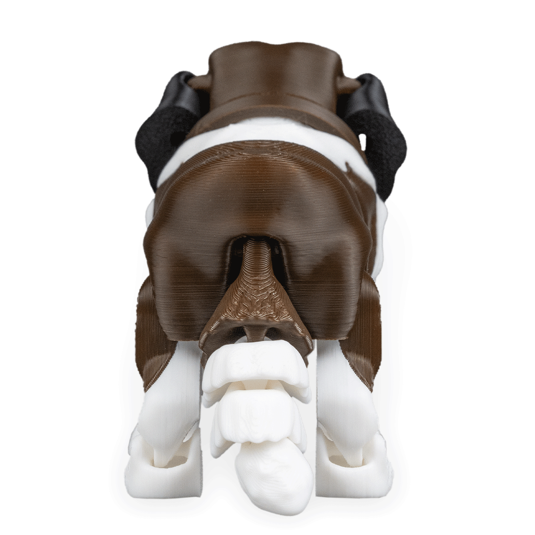 Filamora Studios Bernie St Bernard Dog Figurine