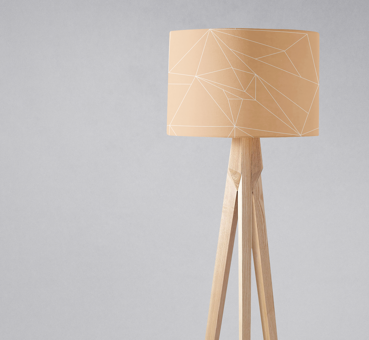 Shadowbright Beige Minimalist Ceiling or Table Lampshade