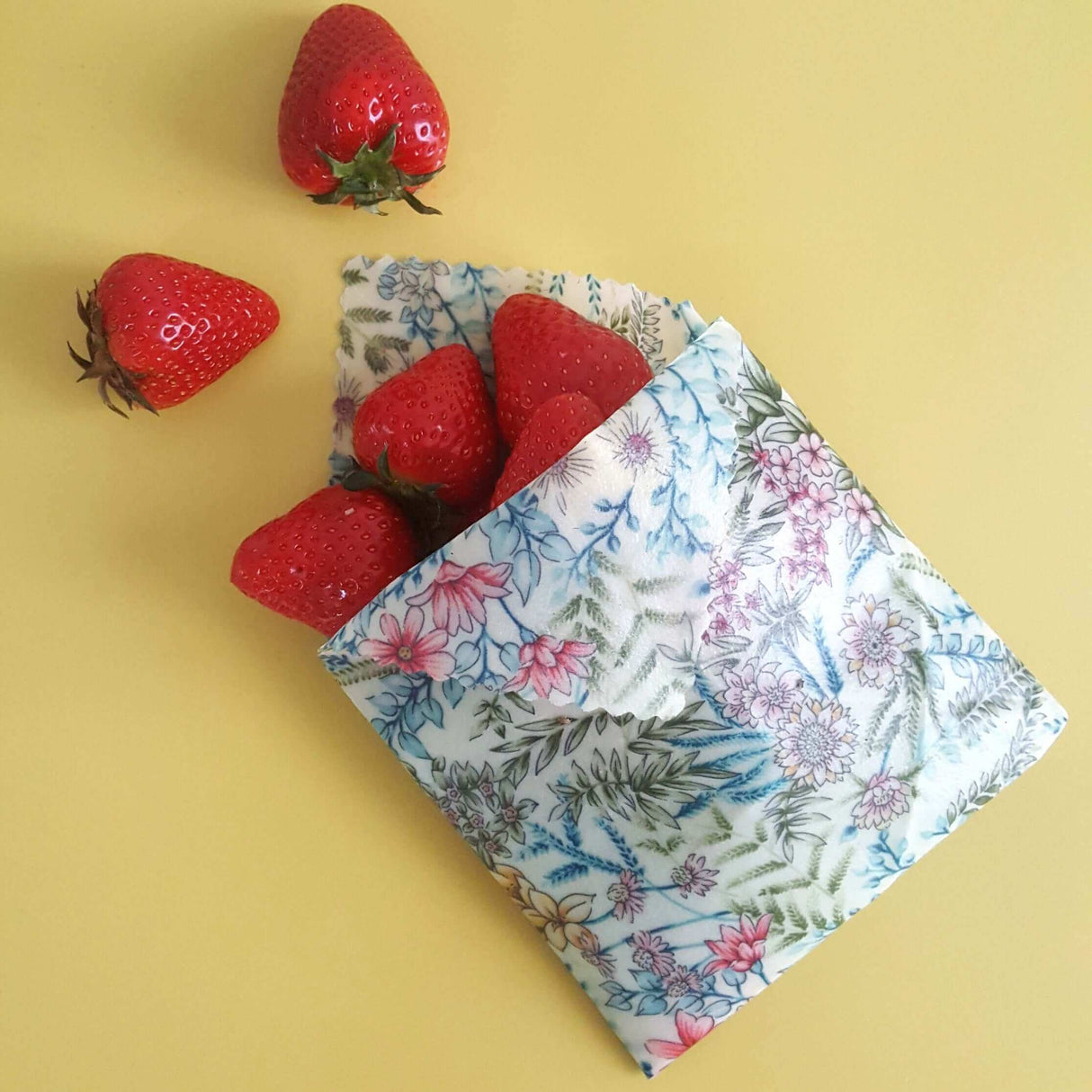 Honey Bee Good Botanical Beeswax Wraps - Set of 3