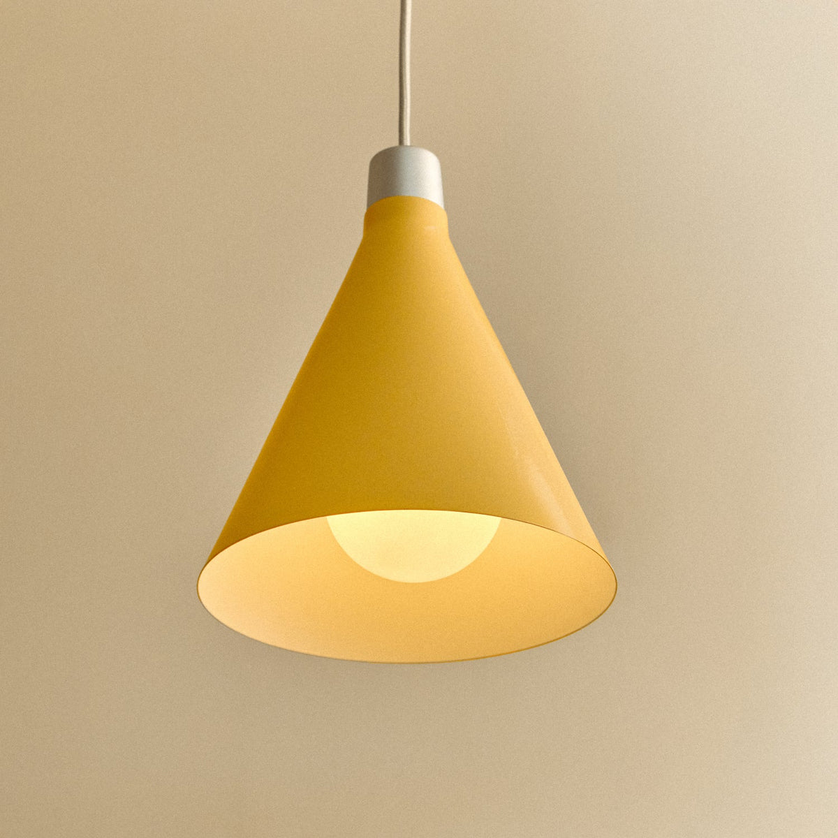 Tala Bower Pendant Light Small in Yellow with Sphere III