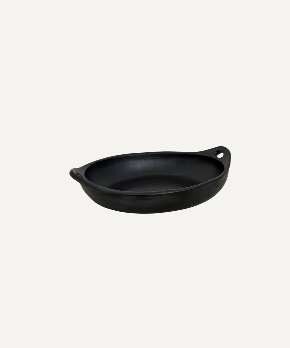 CasaLatina Chamba Black Clay Roasting Dish