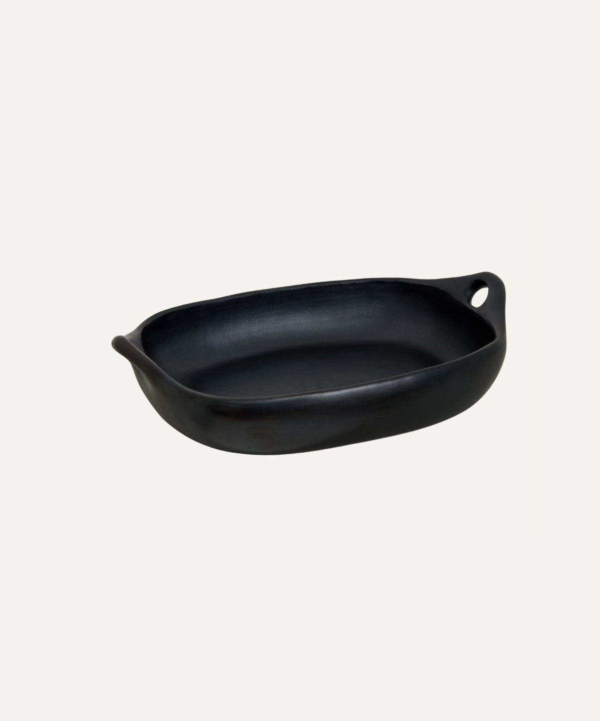 CasaLatina Chamba Black Clay Gratin Dish
