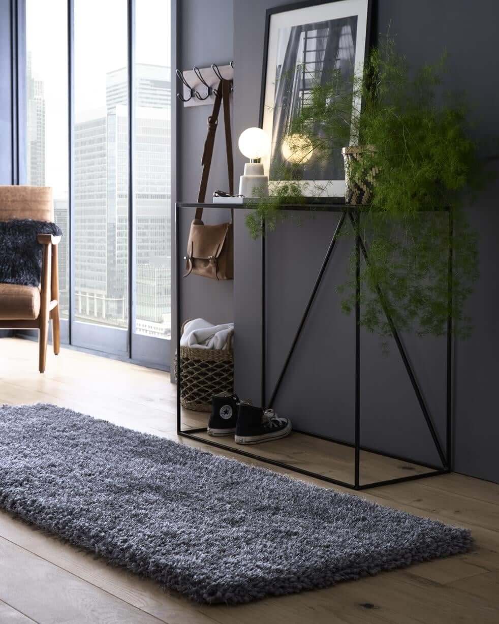 Chicago Grey Shaggy Rug by The Rugs