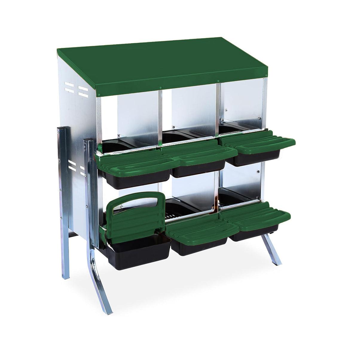 Nicoman Metal Chicken Nest Box – Sturdy, Hygienic & Organised