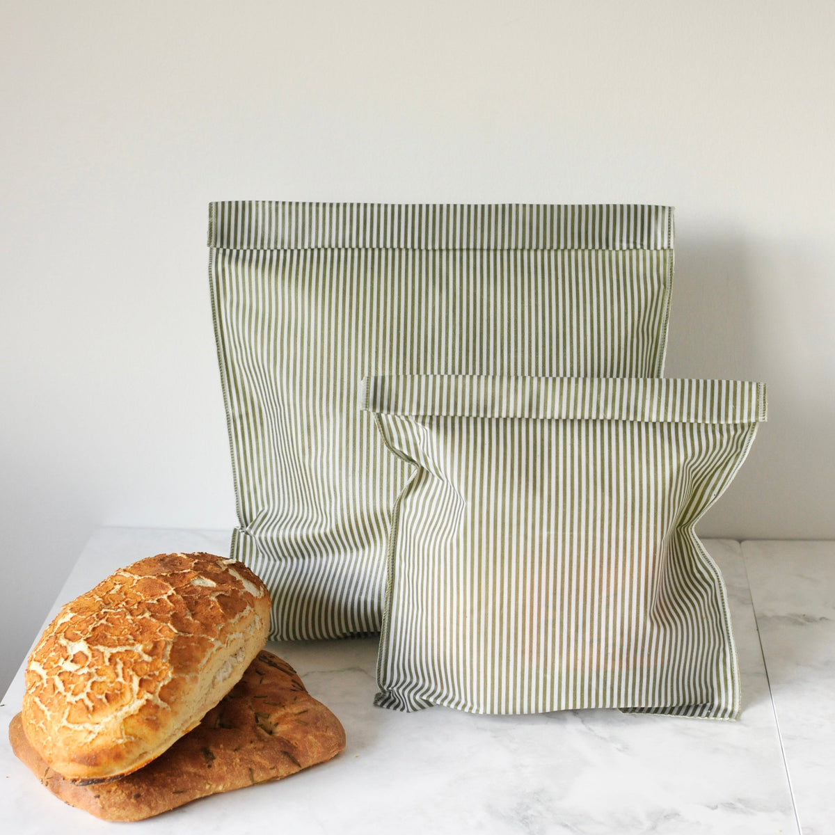 Lou-bees Olive Riviera Beeswax Bag