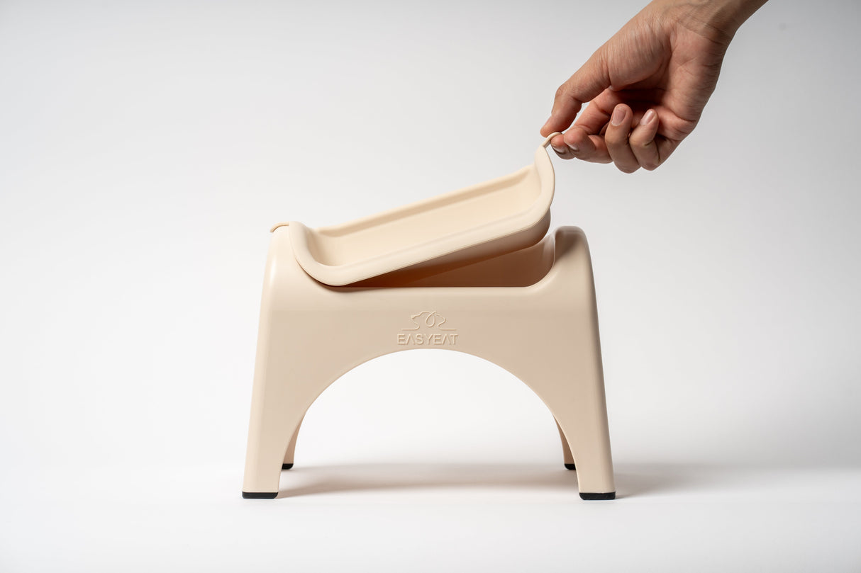 EasyEat 2.0 Raised Pet Feeder - Beige