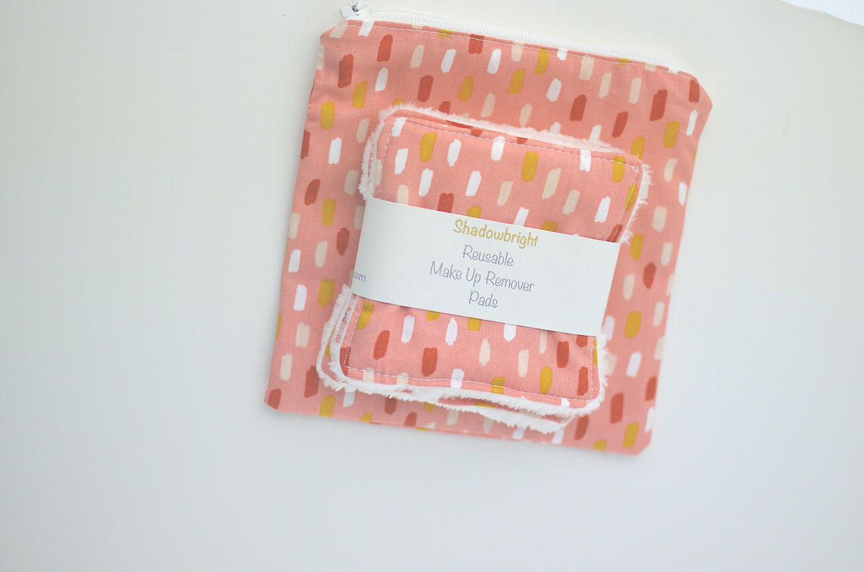 Shadowbright Reusable Makeup Pads and Make up Bag Gift Set