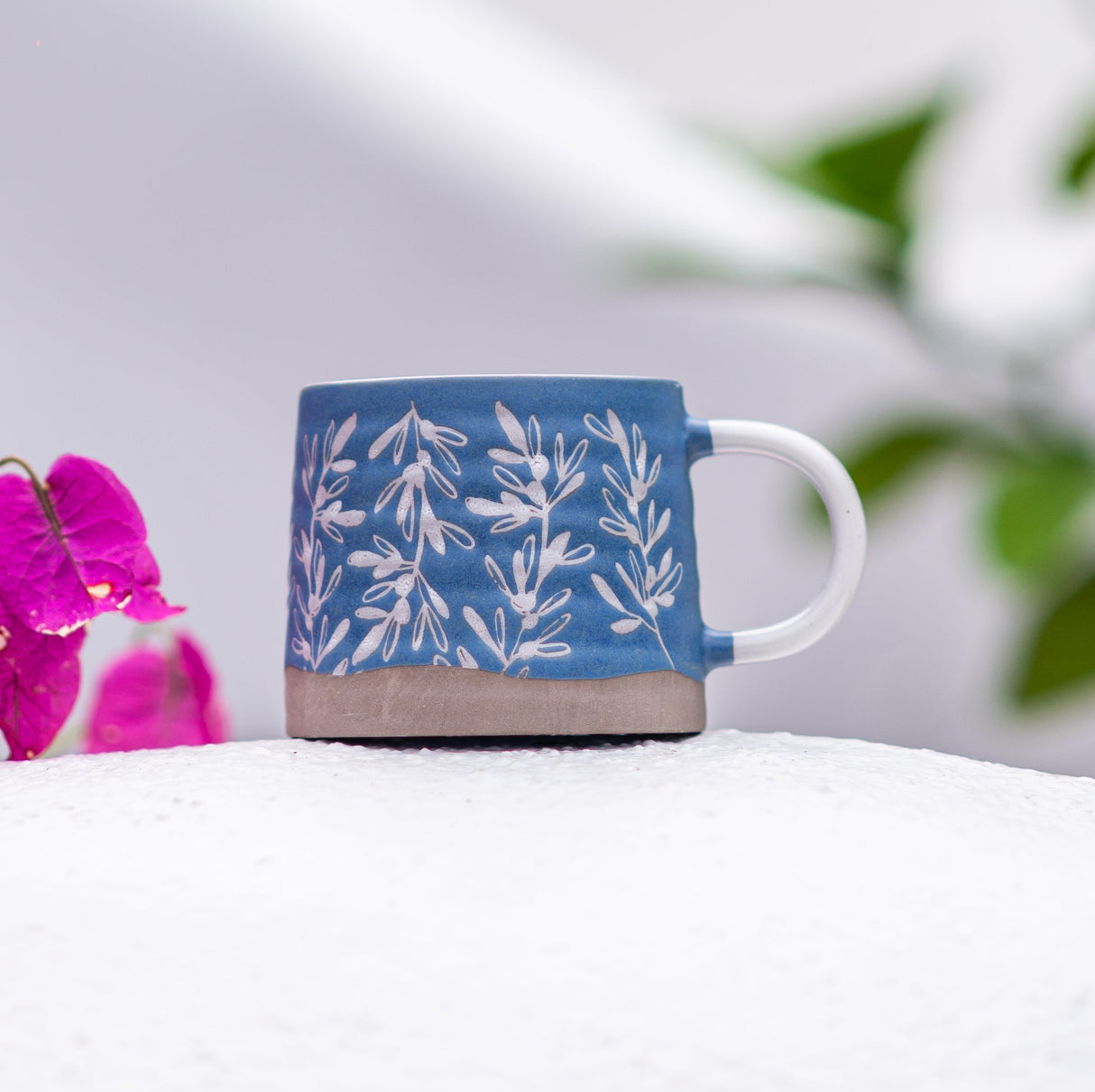 PurerHome x Eden Project Olives Blue Mug