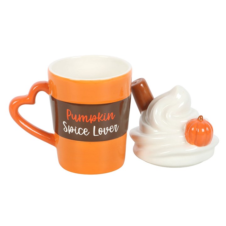 Blush & Bale Pumpkin Spice Lover Lidded Mug
