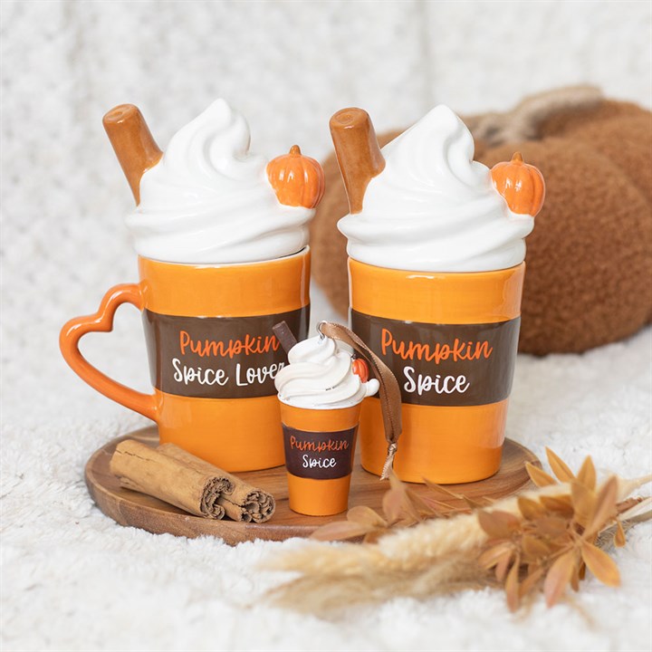 Blush & Bale Pumpkin Spice Lover Lidded Mug