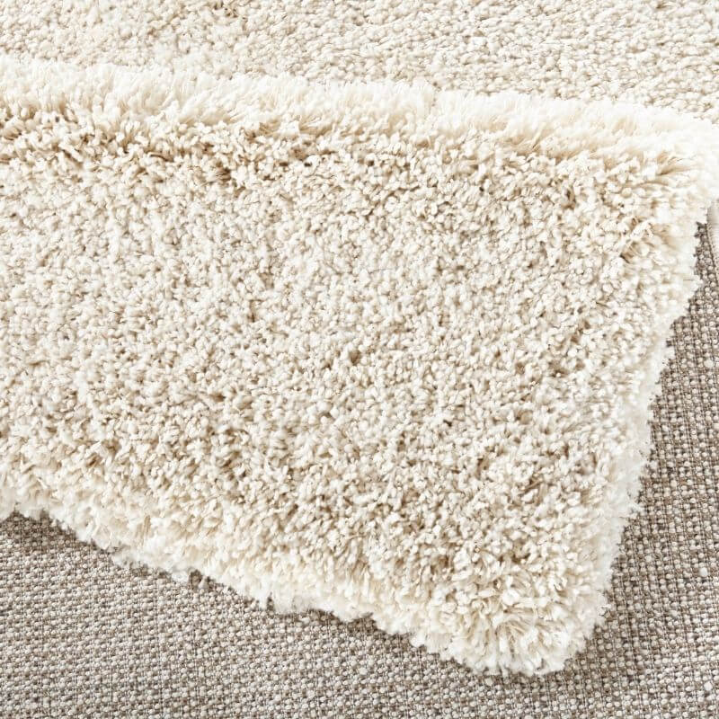 Deep Pile Rug Venice Cream Colour | Plush Indoor Floor Rug