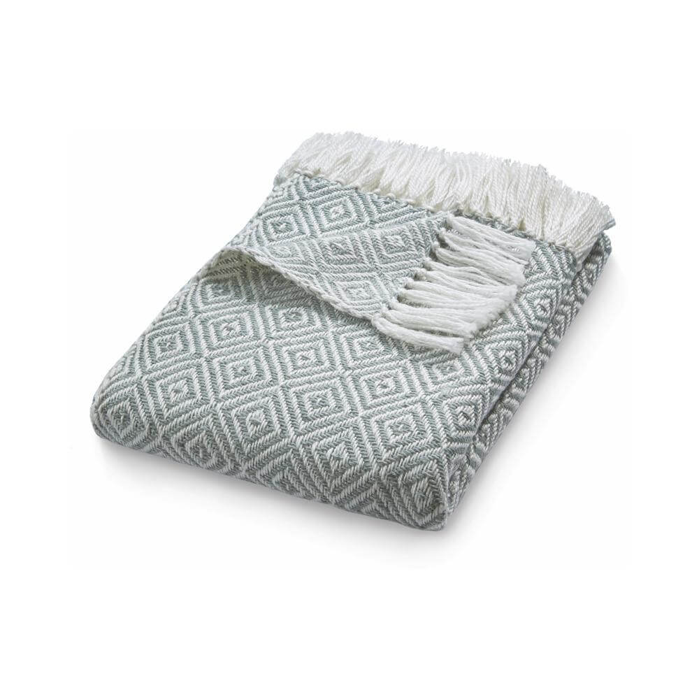 The Rugs Diamond Design Woven Throw 130x180 cm