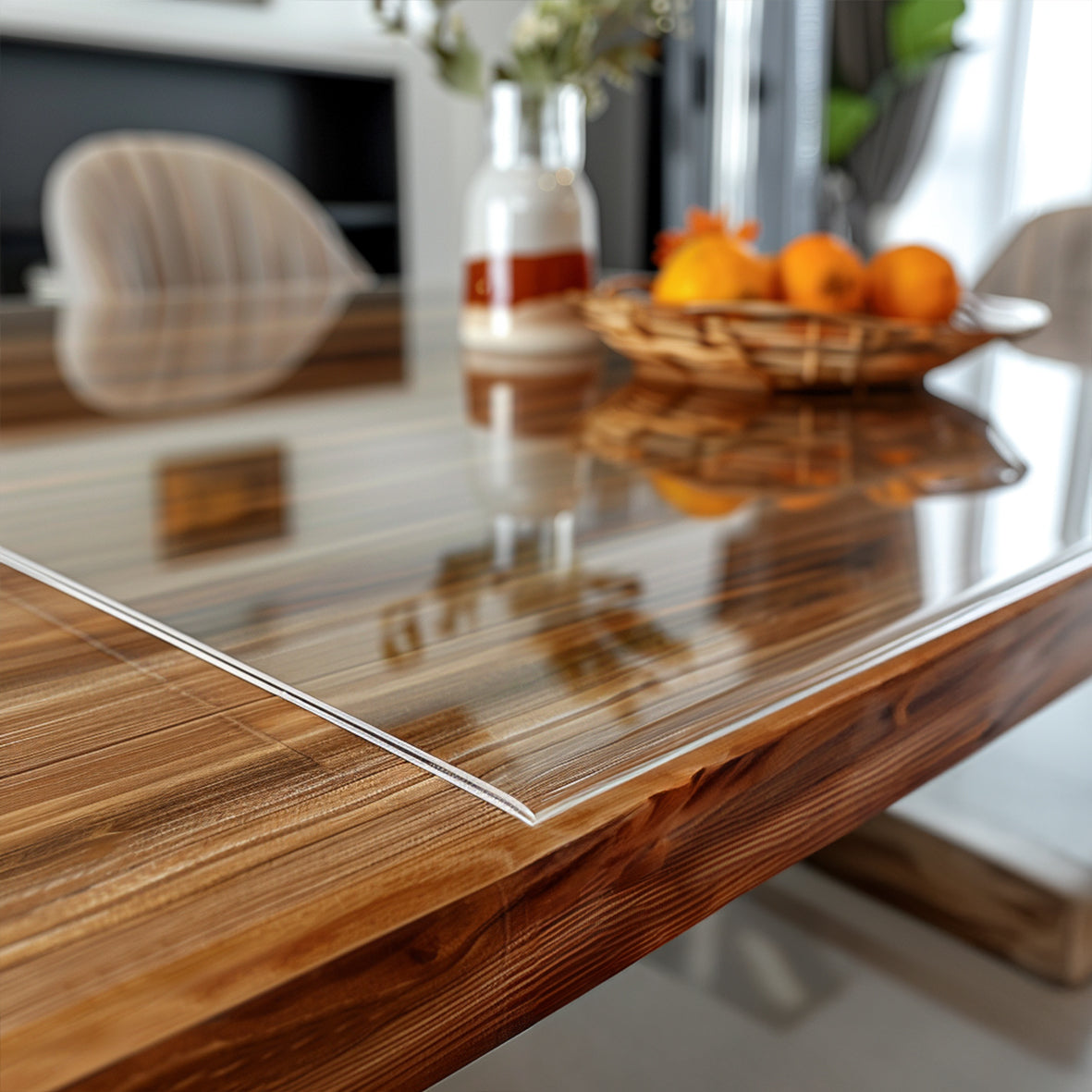 Nicoman PVC Dining Table Mat - Transparent