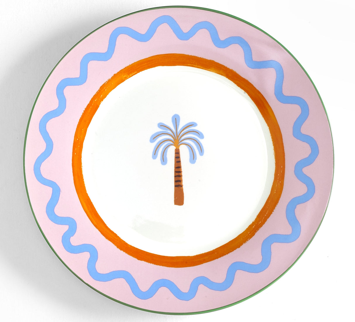 Eleanor Bowmer Palm Tree Dinner Plate