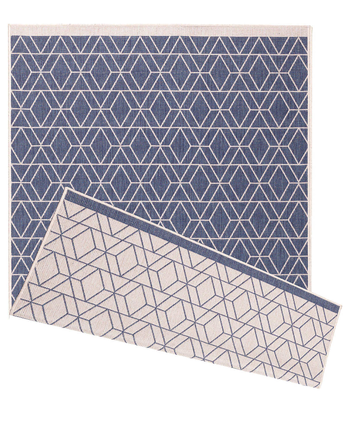 The Rugs Duo Weave Outdoor Rug Diamonds