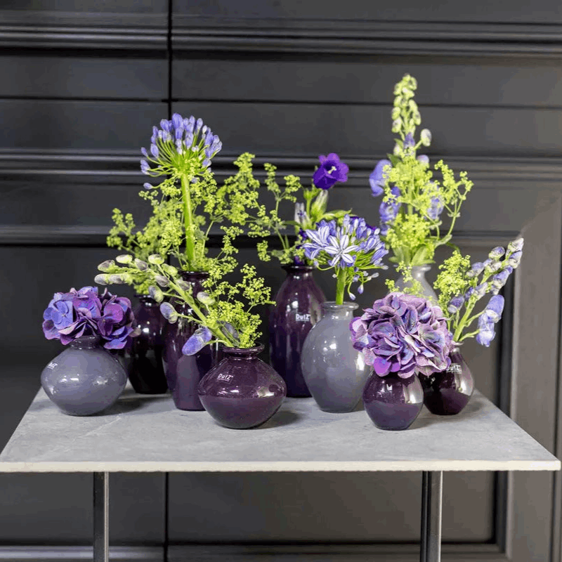 Lowlands Design Nadiel Purple Rain Budvase Set