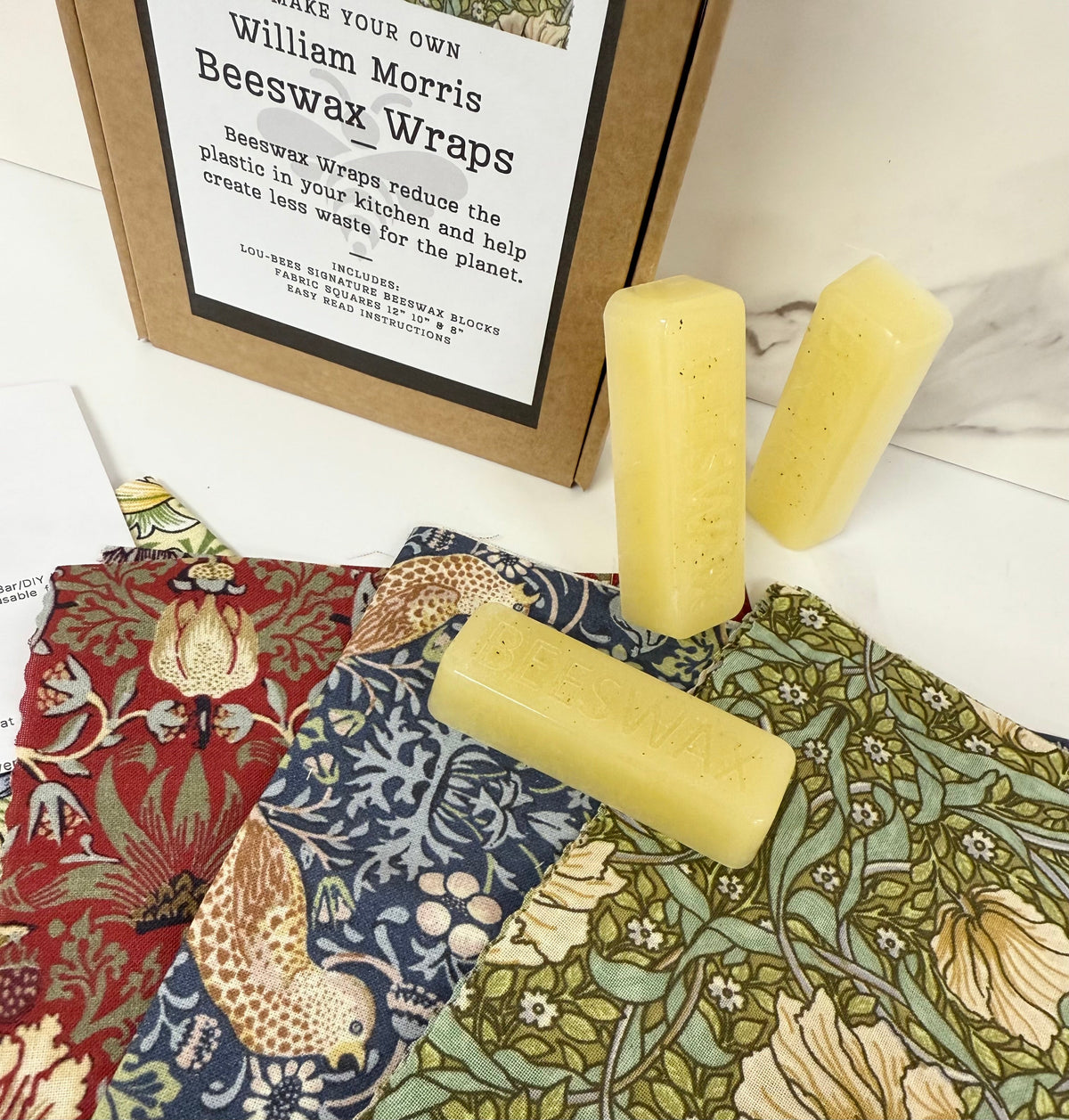 Lou-bees Make Your Own Beeswax Wraps Kit