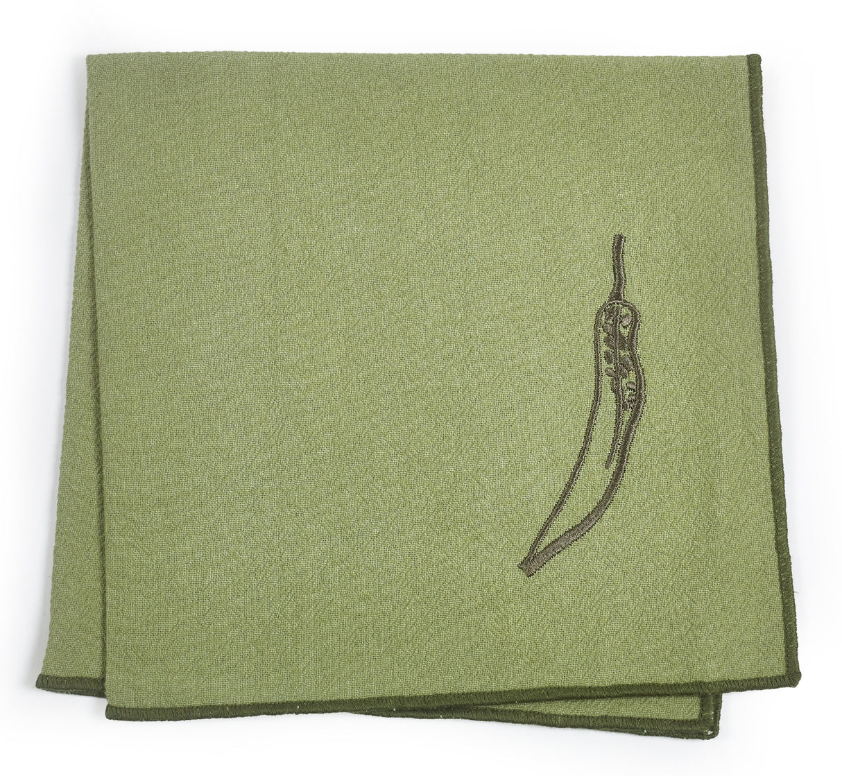PurerHome x Eden Project Set of 4 Embroidered Napkins