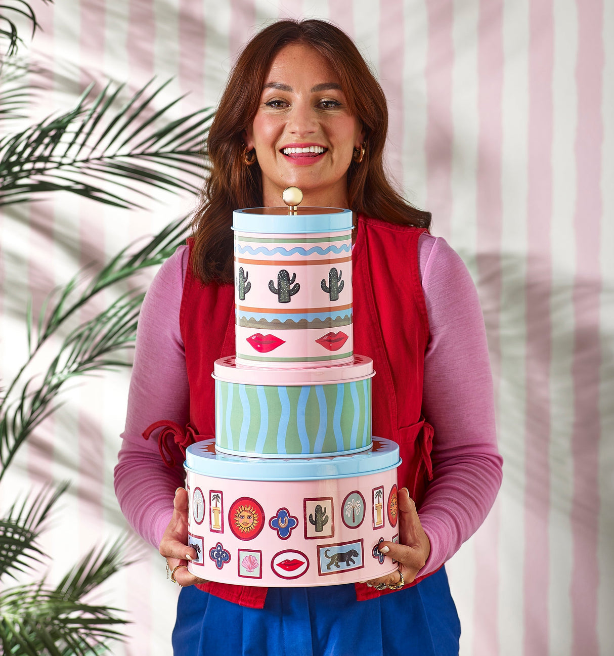 Electric Coast biscuit tin by Eleanor Bowmer in galvanised steel