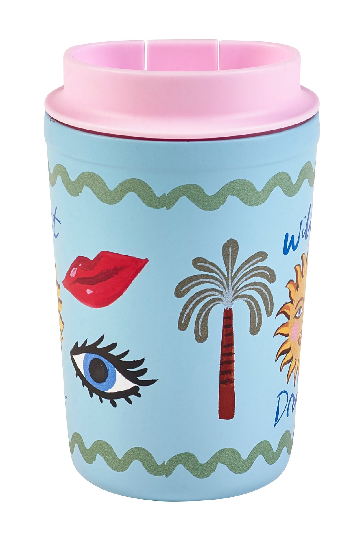Eleanor Bowmer Electric Coast Eyes Travel Mug